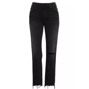 Rag & Bone The Dre Low-Rise Slim Denim Boyfriend Jeans Mont w/ Holes Women's 30